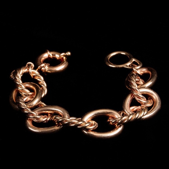J. Crew Jewelry Jcrew Rosegold Chain Bracelet Poshmark